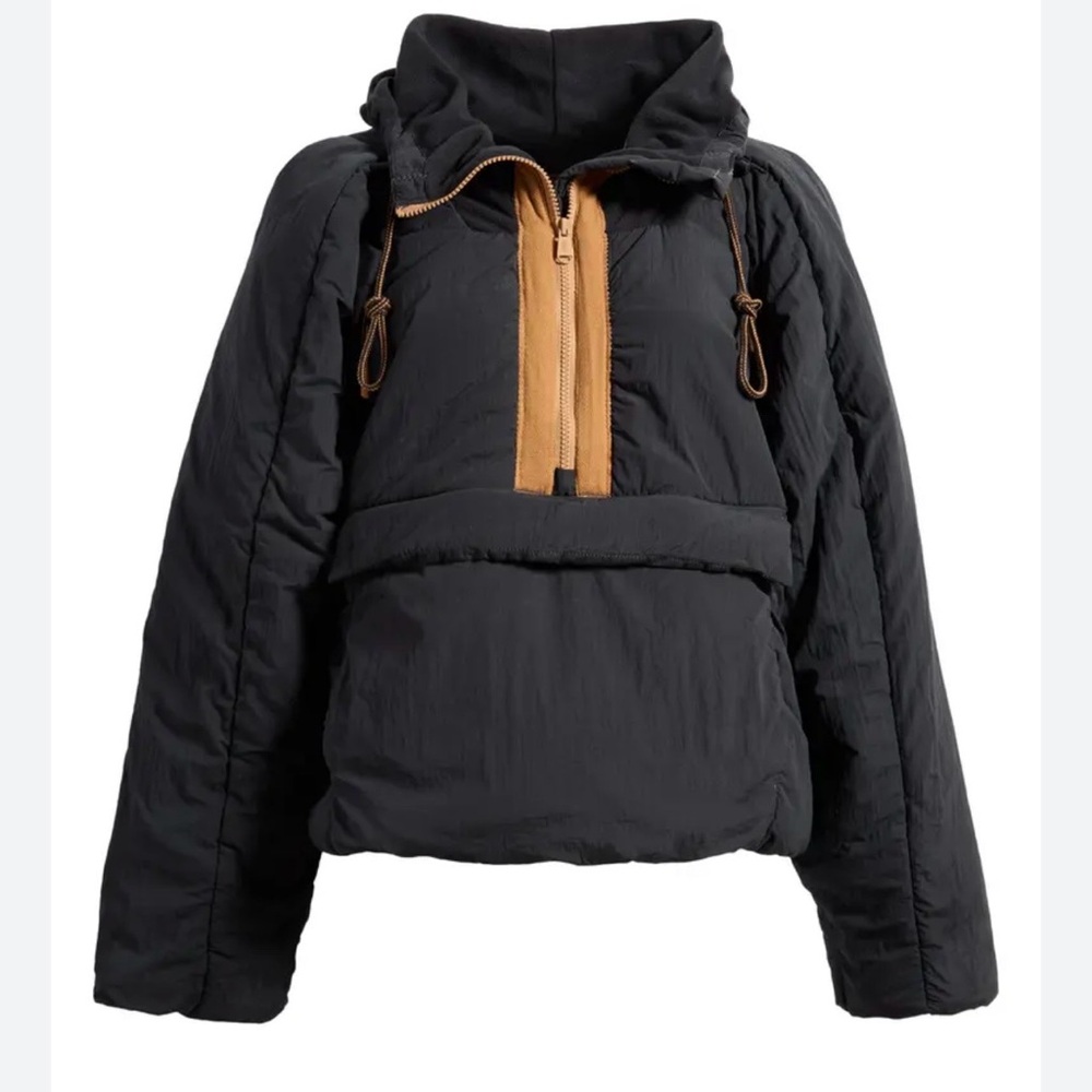 FREE PEOPLE Movement In A Pillow Water Resistant Packable Puffer Anorak